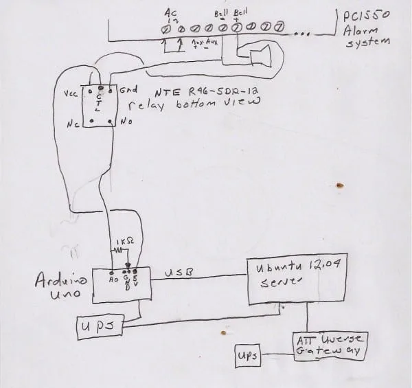 Diagram Honeywell Home Alarm System Wiring Diagram