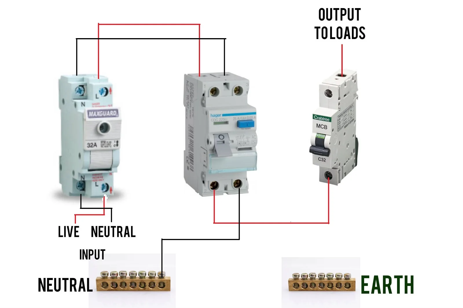 Diagram House Wiring Diagram With Mcb