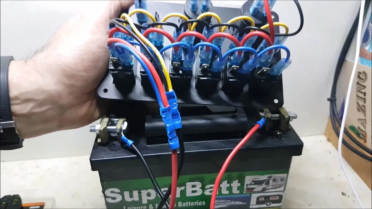 Diagram How To Wire Rocker Switch Panel Momentary Toggle Swi