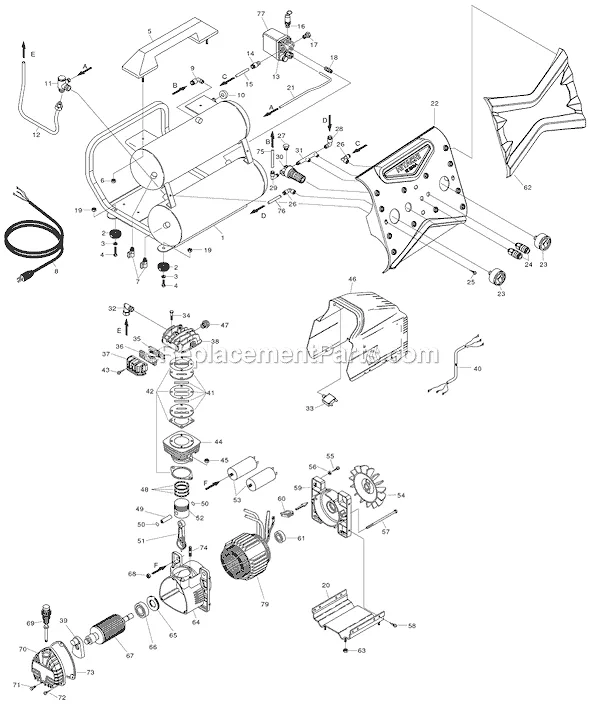 Diagram Husky Airpressor 516 051 Wiring Diagram