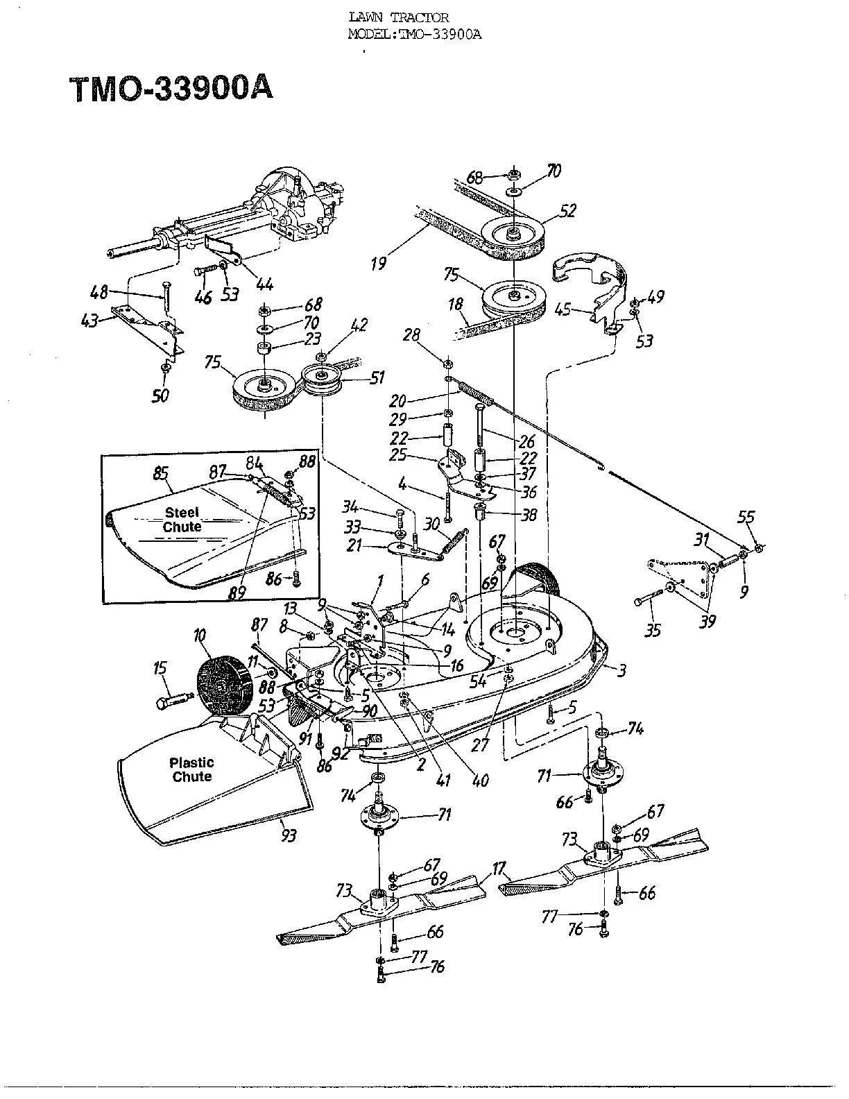 Diagram Husqvarna Riding Mower Parts Diagram