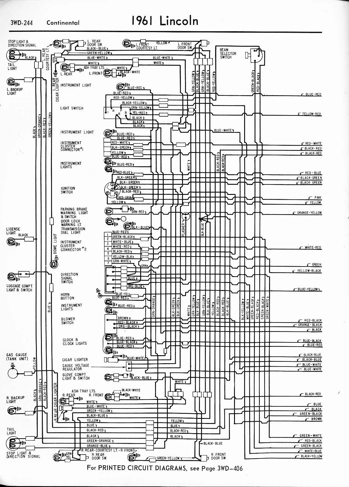 Diagram Images Of 1961 Lincoln Continental Wiring Diagram