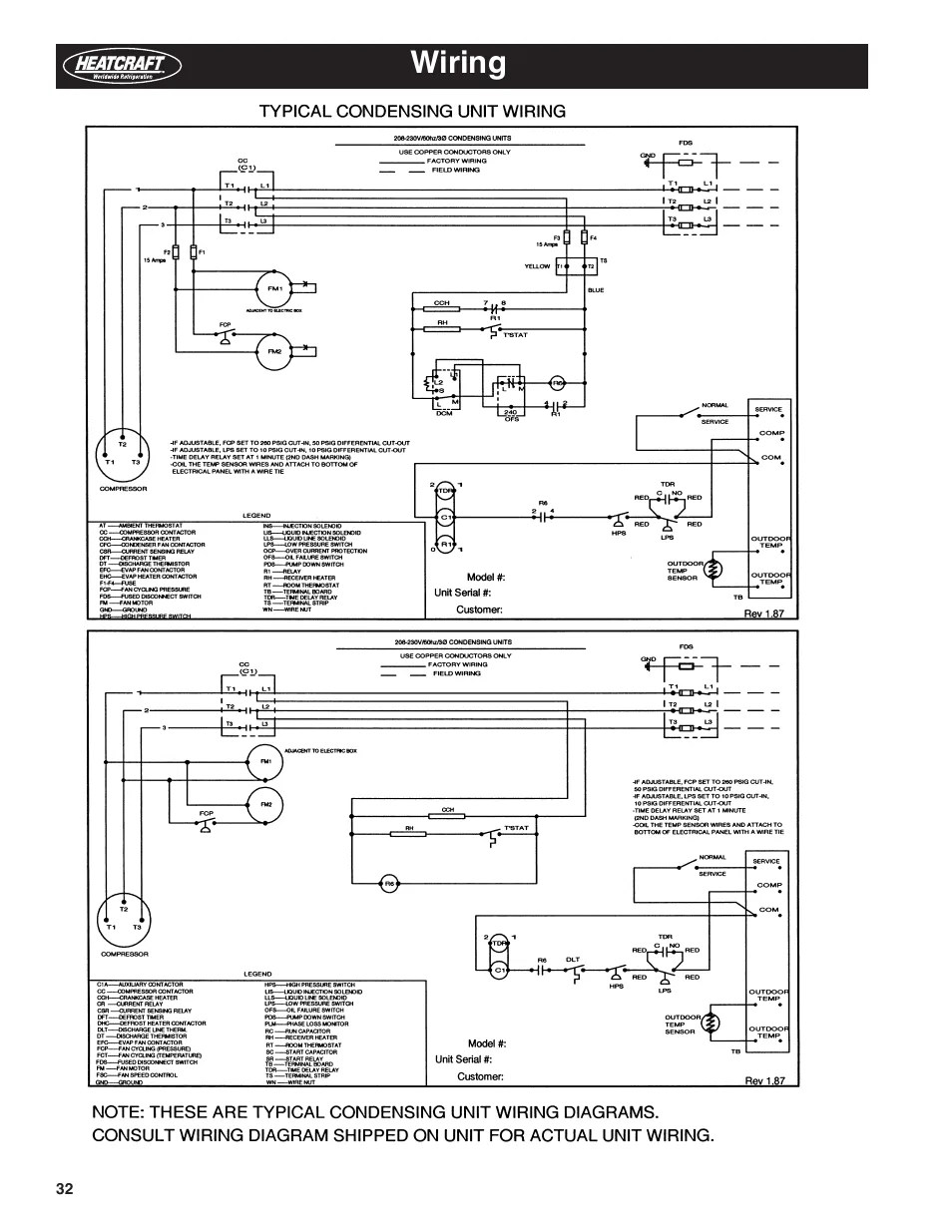Diagram Industrial Refrigeration Units Wiring Diagram