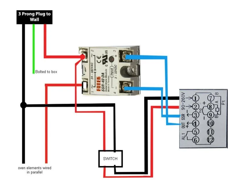 Diagram Inkbird Pid Controller Wiring Diagram