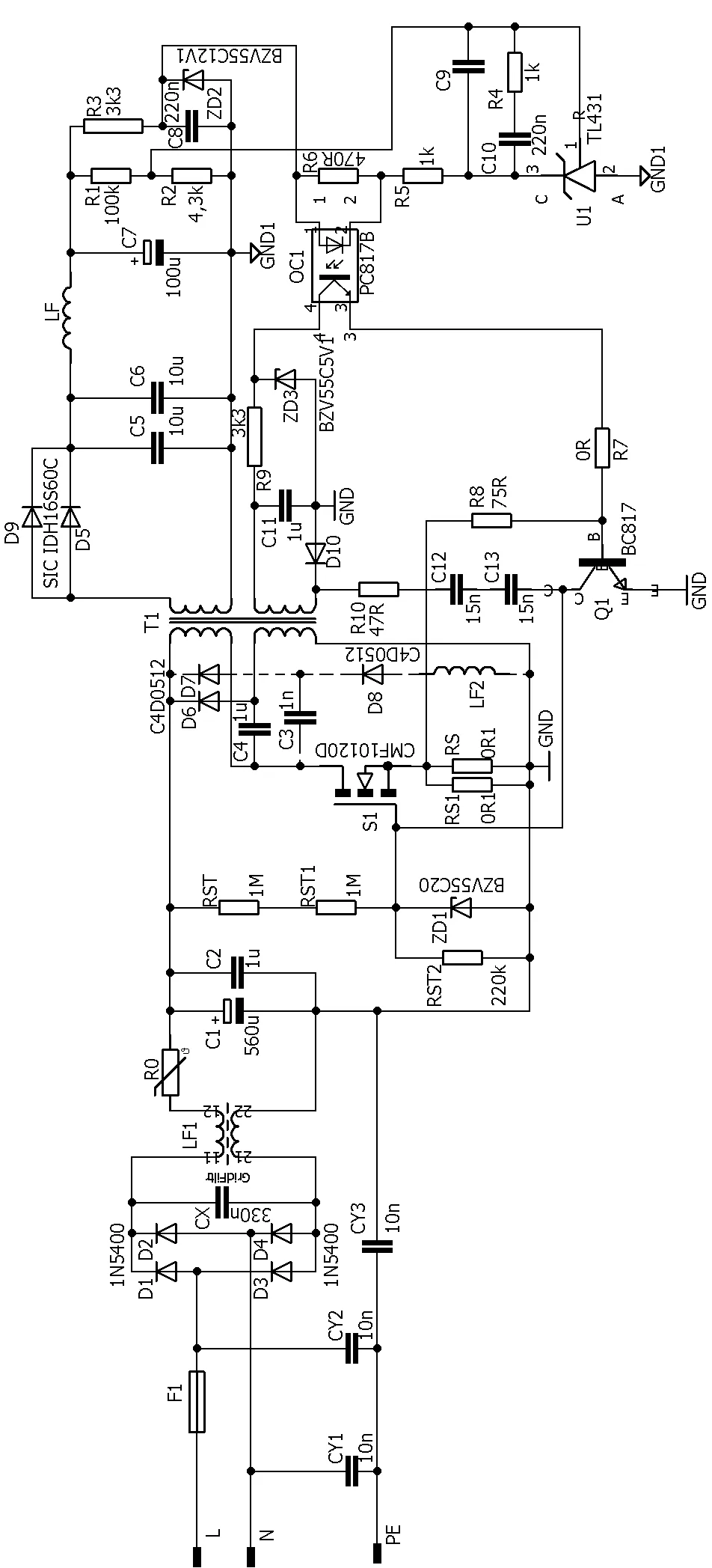 Diagram Intex Smps Circuit Diagram