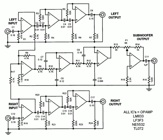 Diagram Intex Subwoofer Circuit Diagram