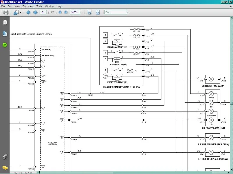 Diagram Jaguar Xk8 Fuse Diagram