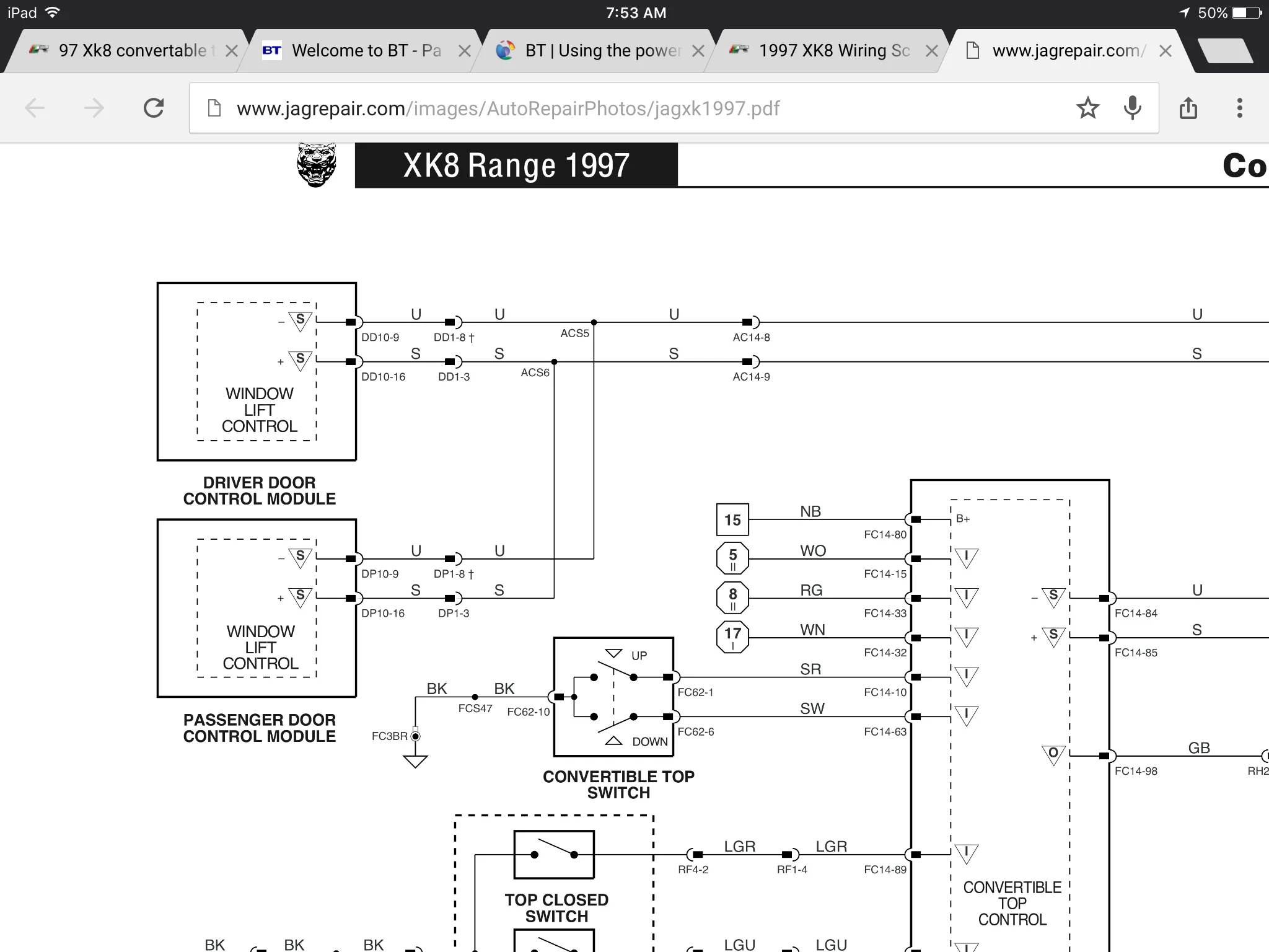 Diagram Jaguar Xkr Wiring Diagram