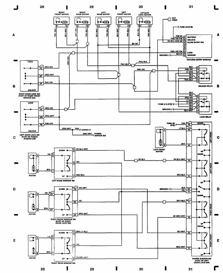 Diagram Jeep Cherokee Xj Wiring Diagrams