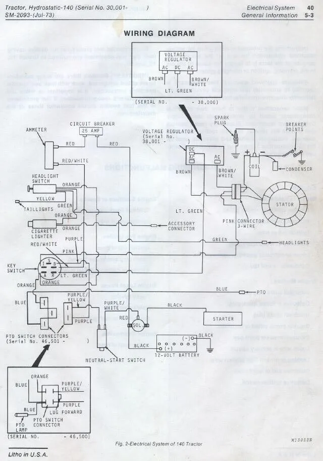 Diagram John Deere Garden Tractor Wiring Diagram