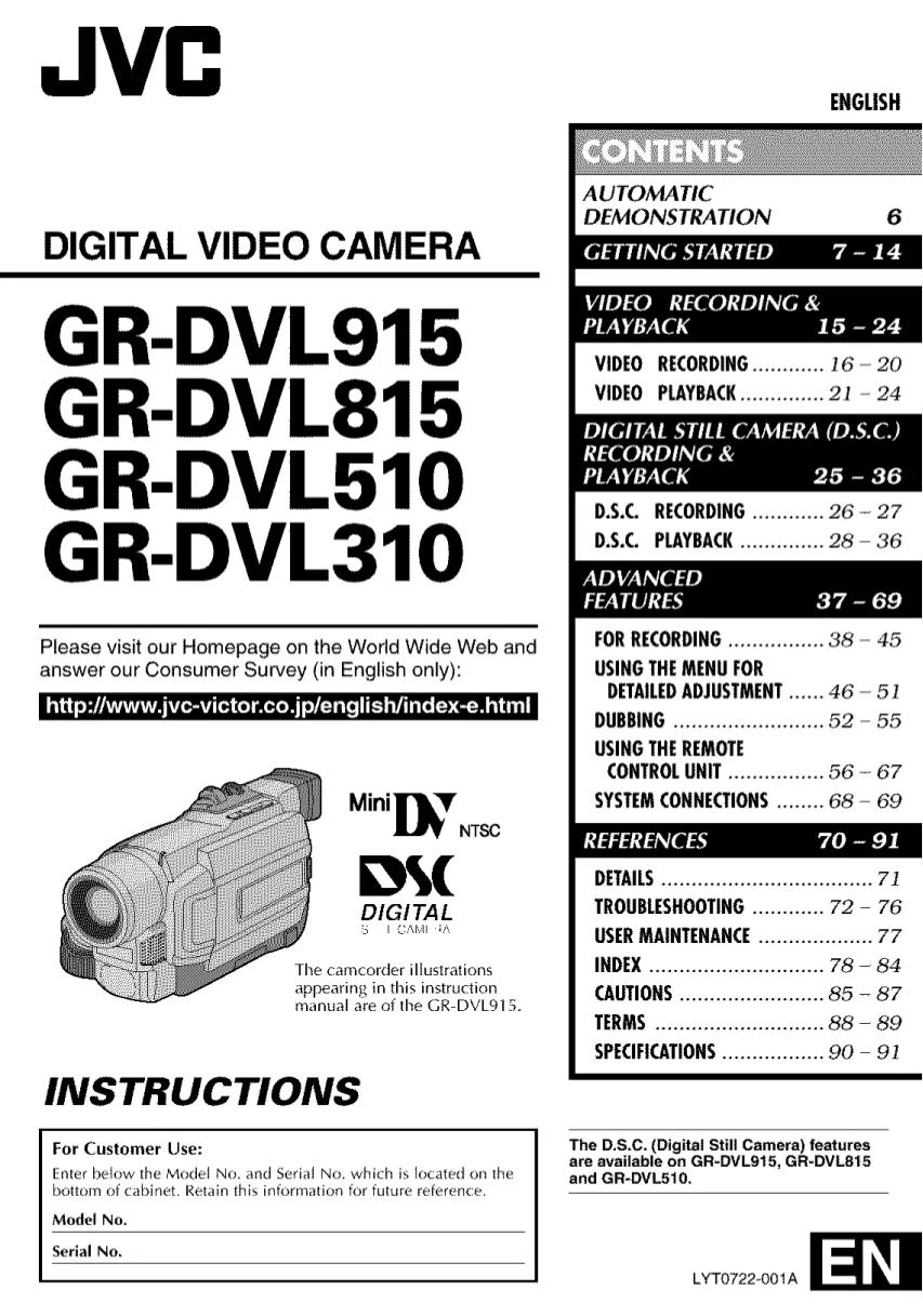 Diagram Jvc Gr Sxm68Ac Gr Sxm88Ac Compact Vhs Camcorder Schematic Diagram Manual Mydiagram