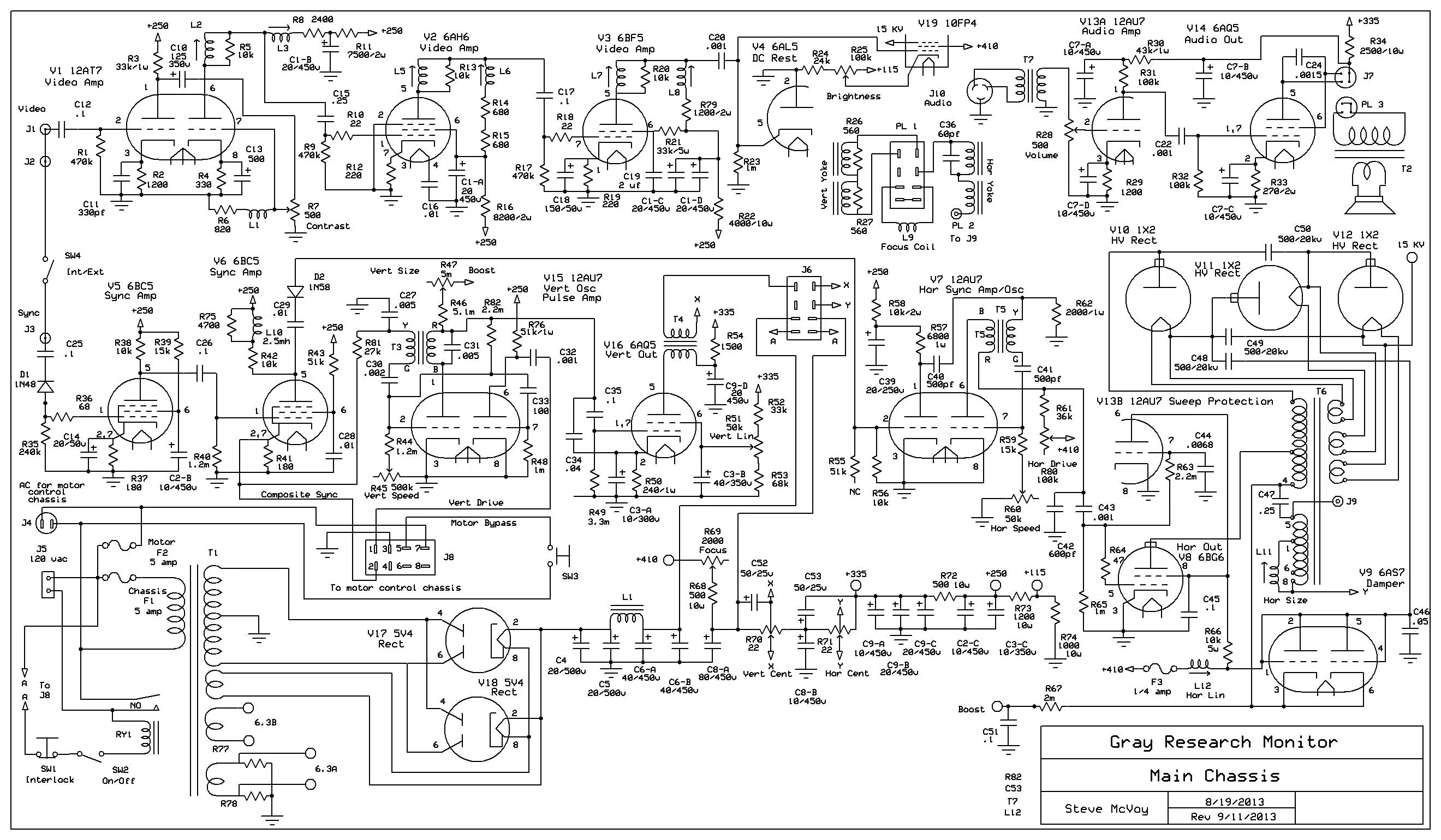 Diagram Jvc Tv Diagram