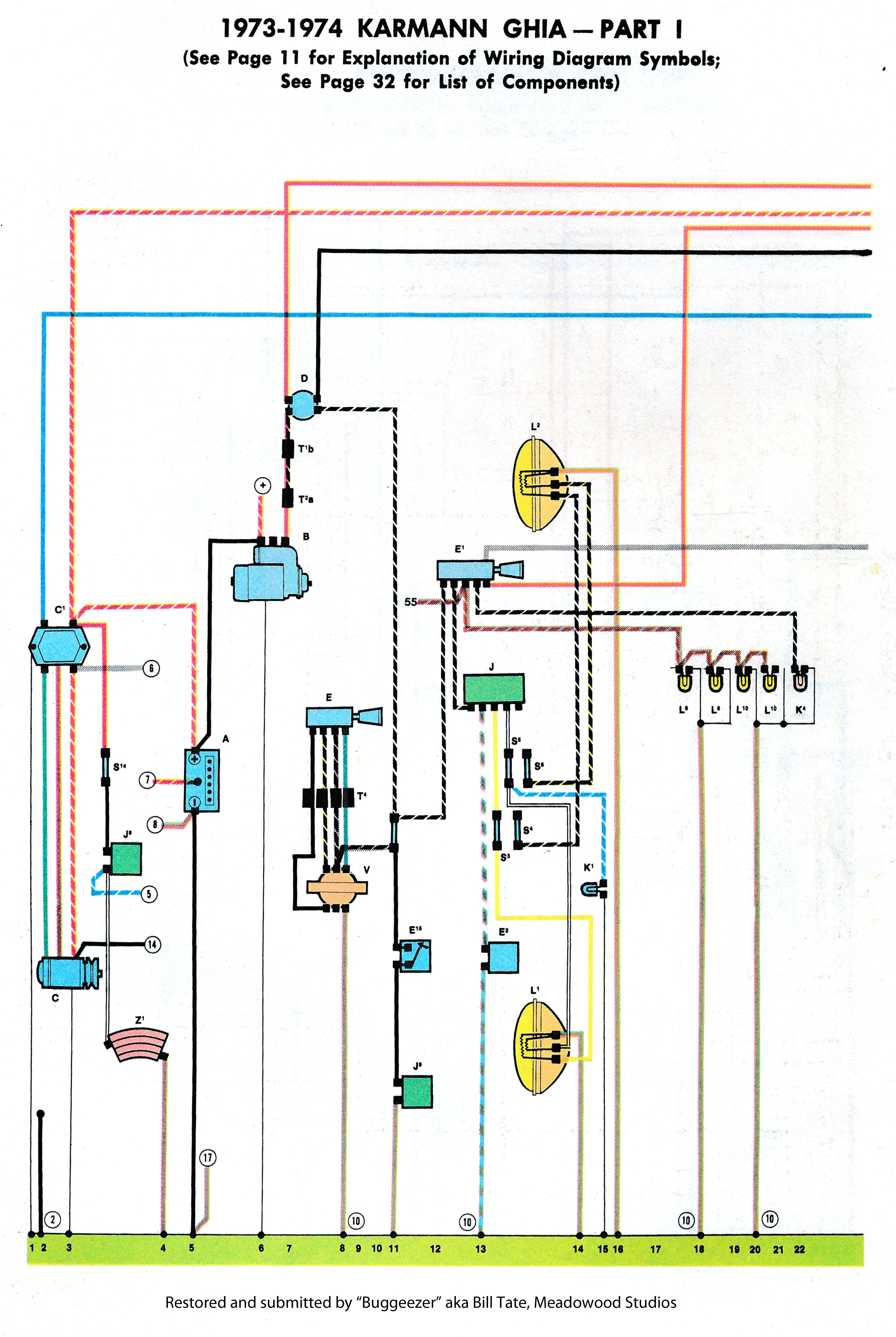 Diagram Karmann Ghia Wiring Diagram