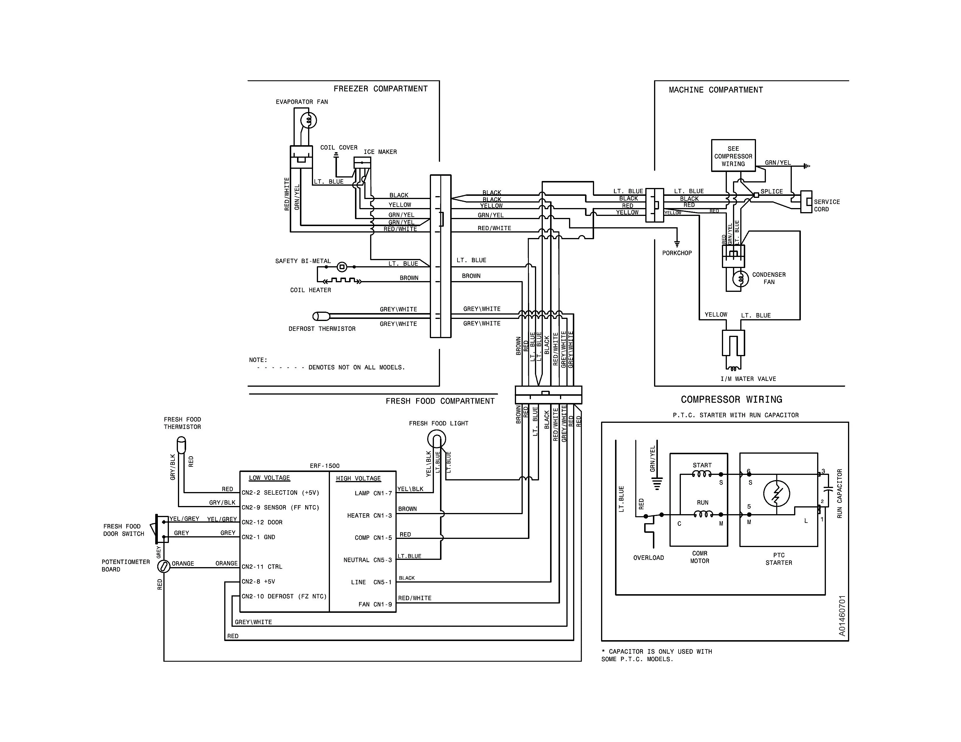 Diagram Kenmore Coldspot Refrigerator Wiring Diagram