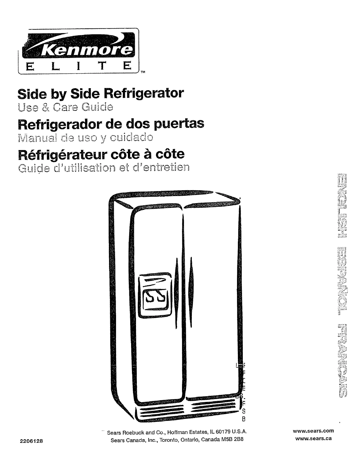 Diagram Kenmore Elite Refrigerator Wiring Diagram