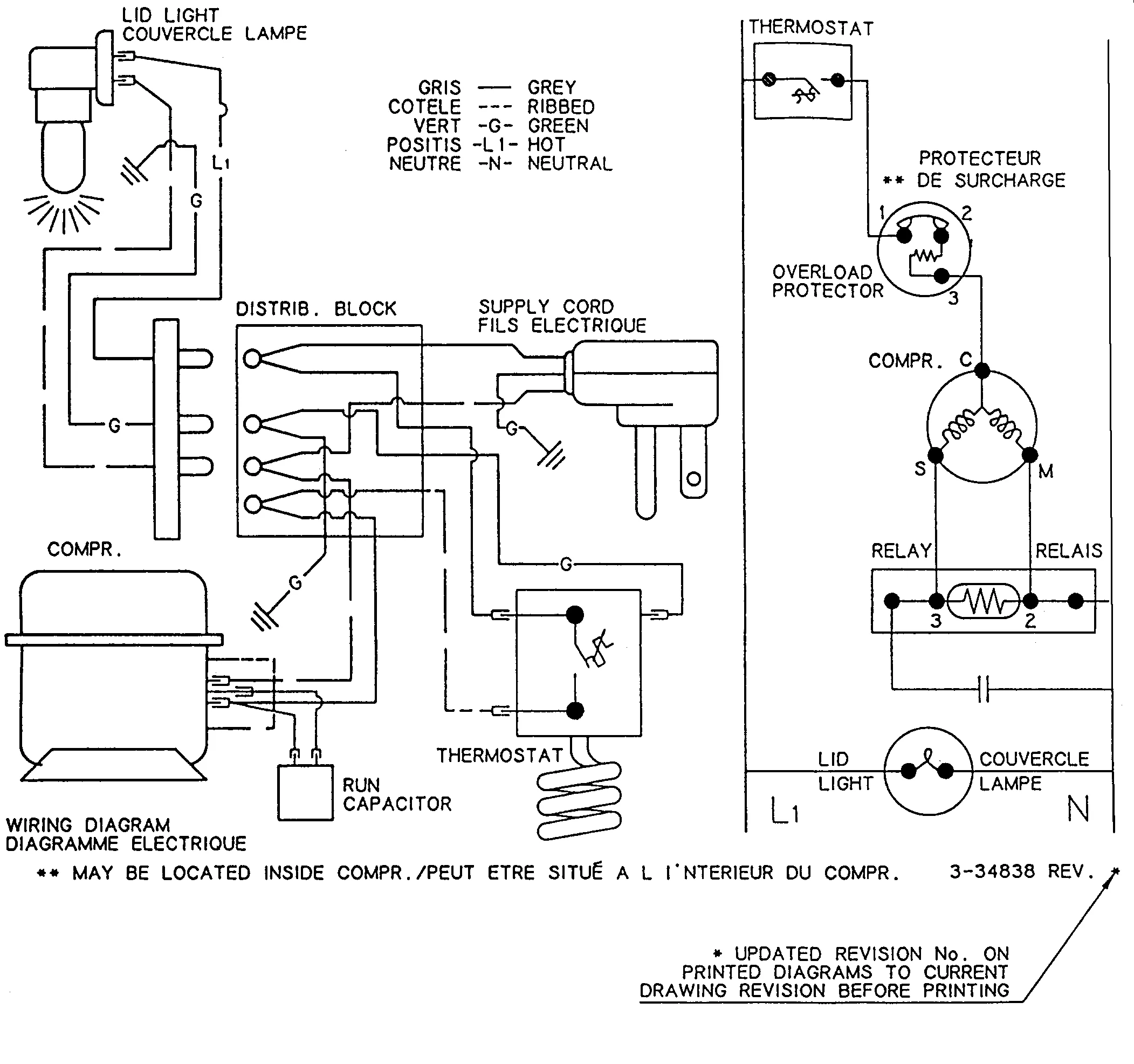 Diagram Kenmore Upright Freezer Wiring Diagram