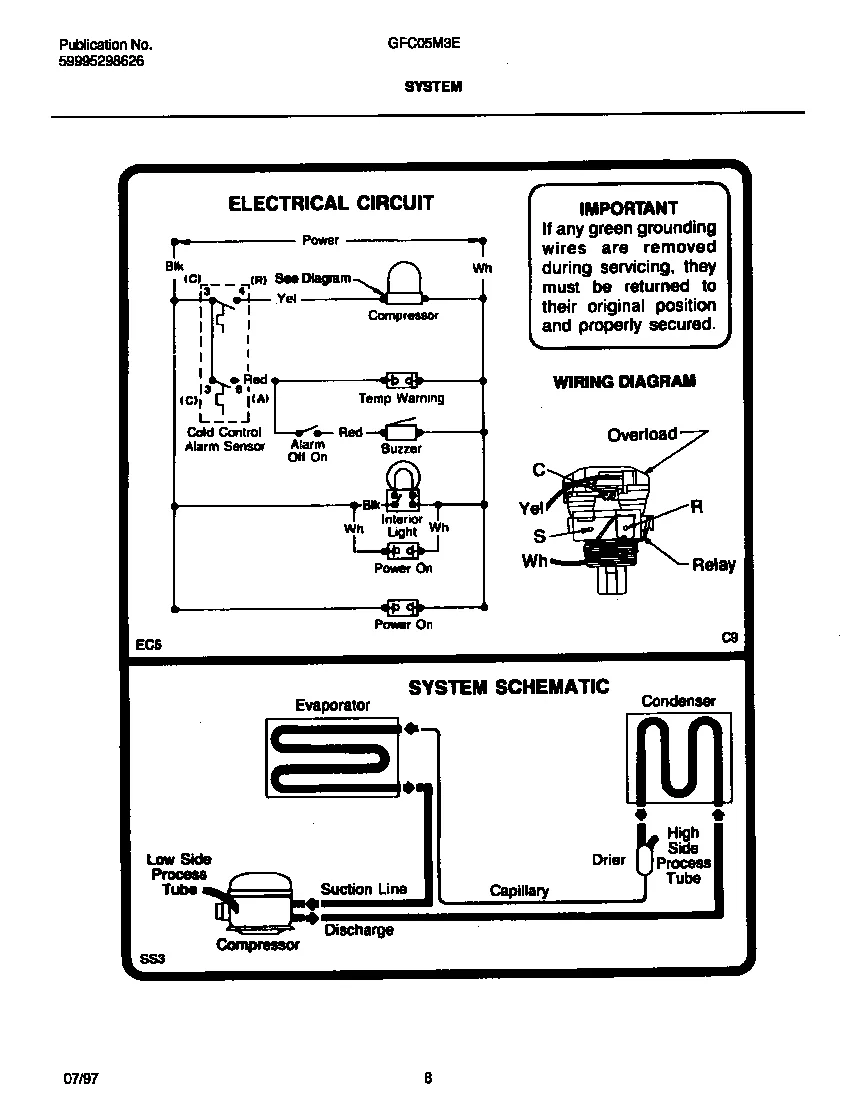 Diagram Kenmore Upright Freezer Wiring Diagram