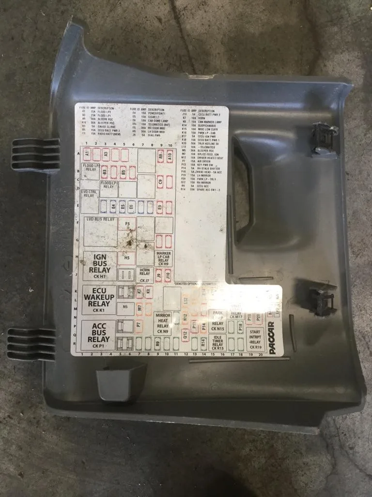 Diagram Kenworth T680 Fuse Location Diagram Mydiagram