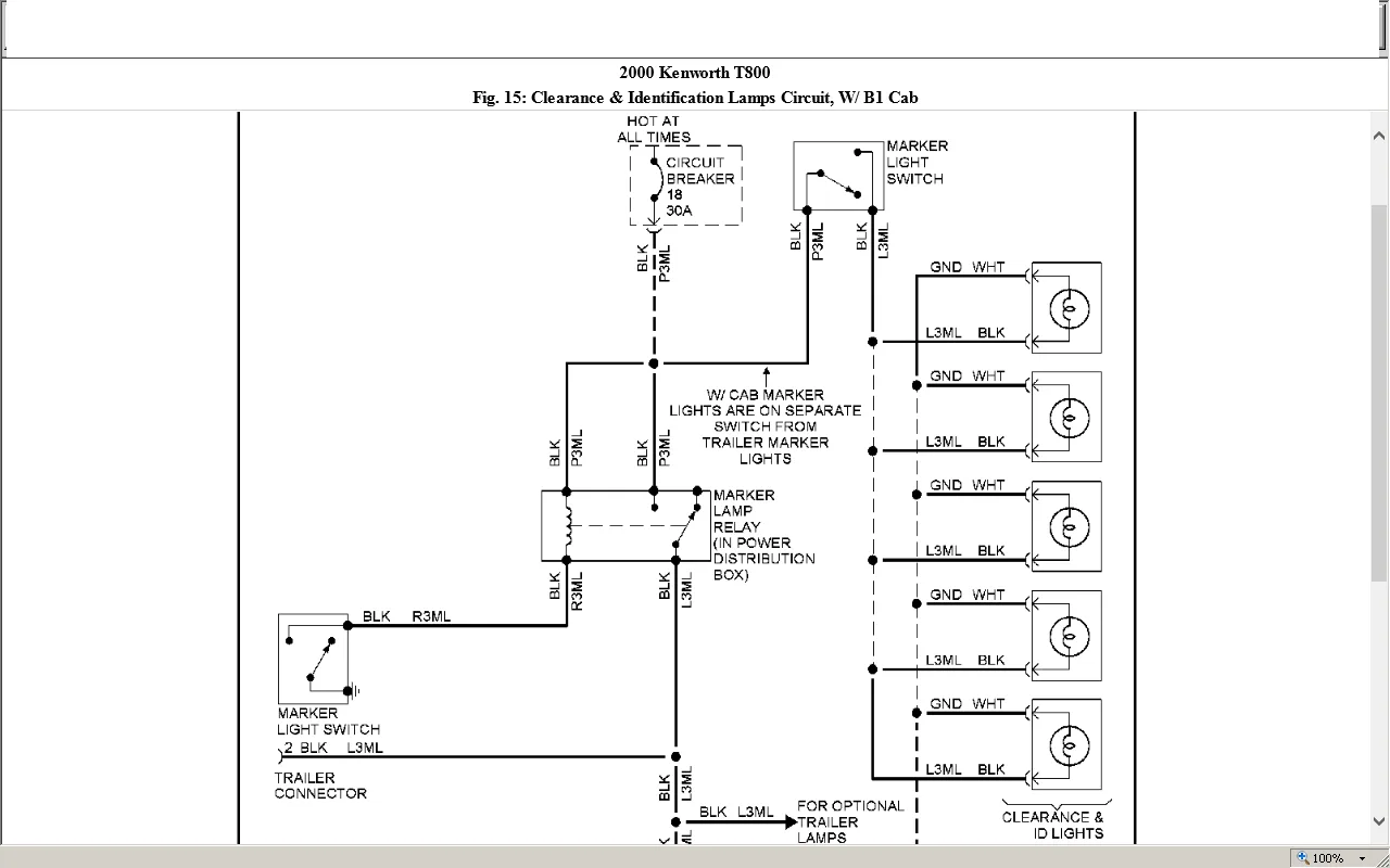 Diagram Kenworth T800 Wiring Diagram
