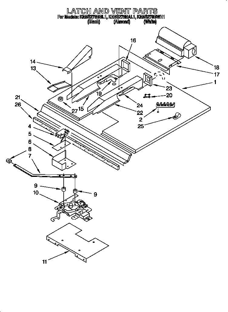 Diagram Kitchenaid Superba Wiring Diagram