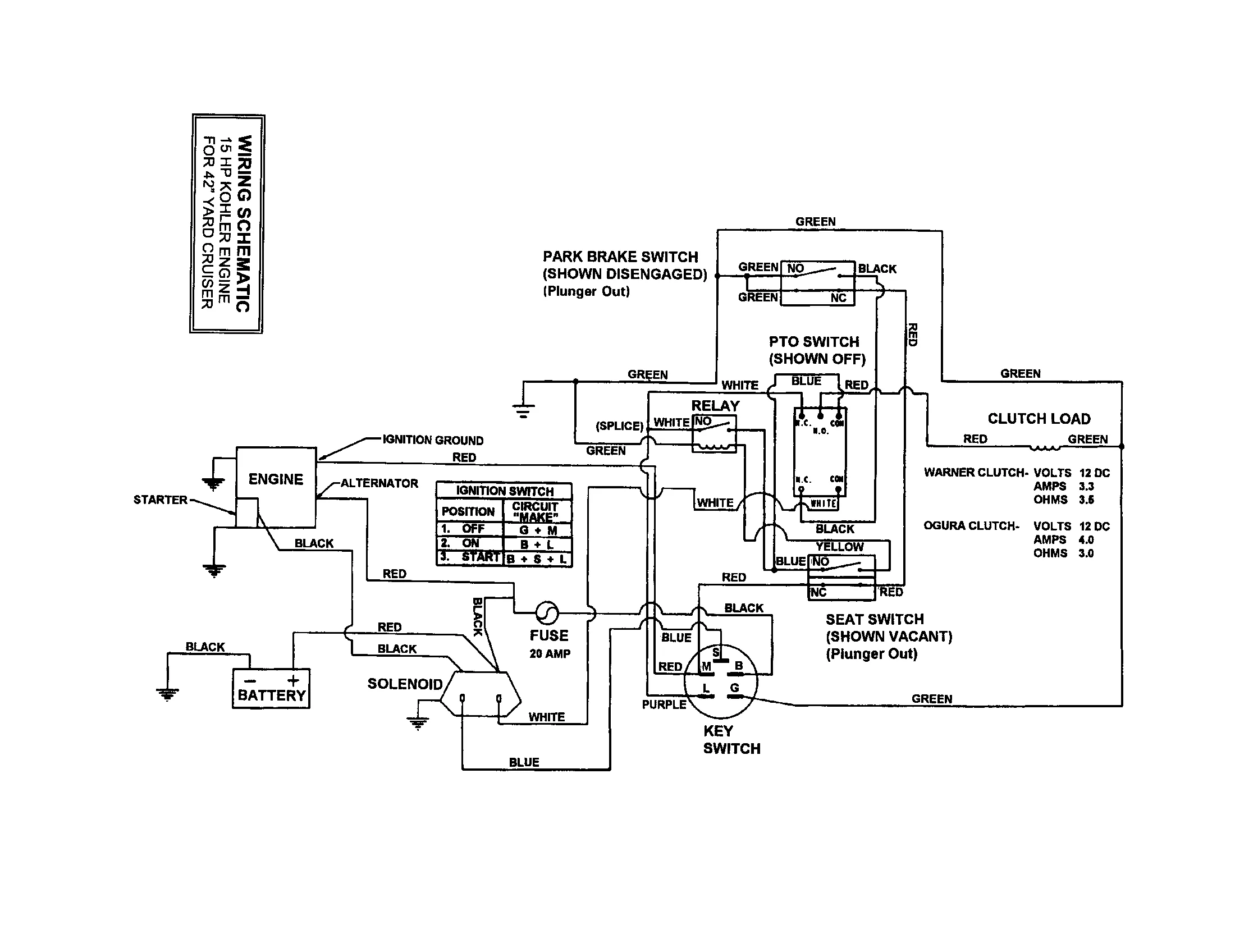 Diagram Kohler K361 Wiring Diagram