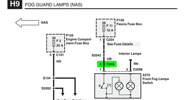 Diagram Land Rover Fog Lights Wiring Diagram