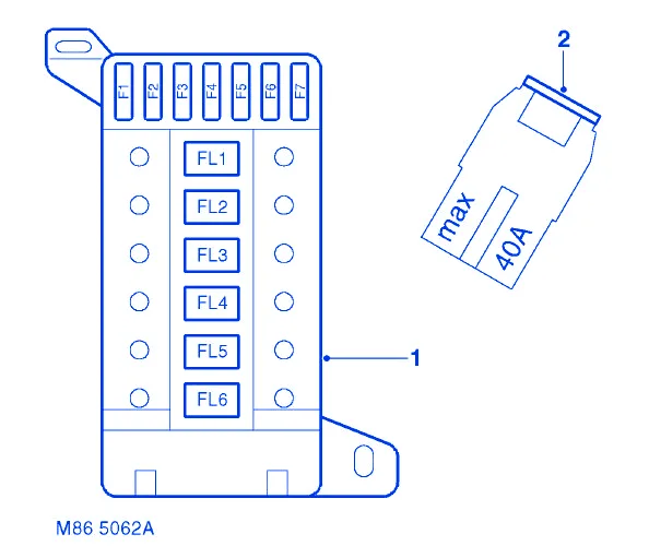 Diagram Land Rover Lander 2003 Fuse Box Diagram