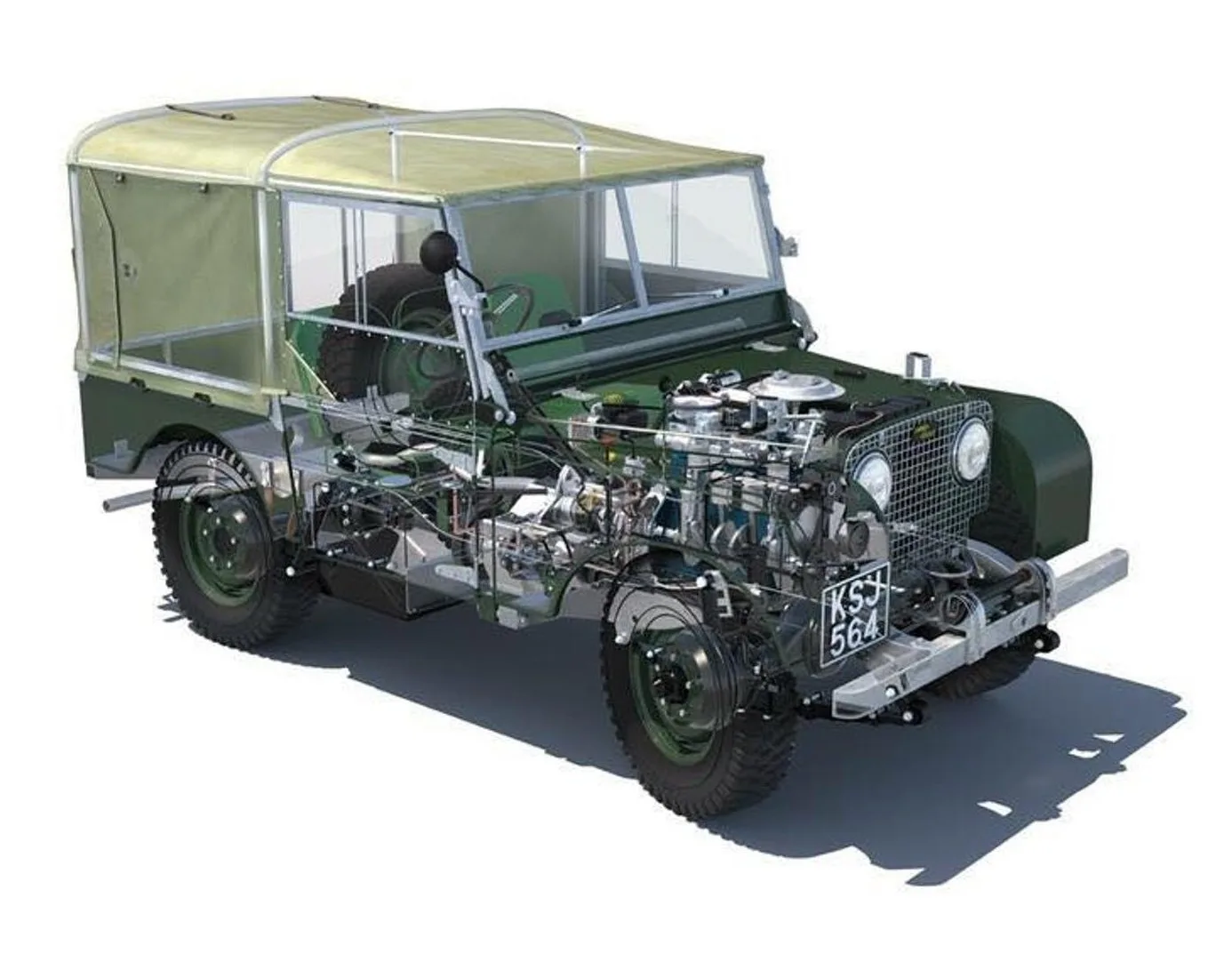 Diagram Land Rover Series Engine Diagram