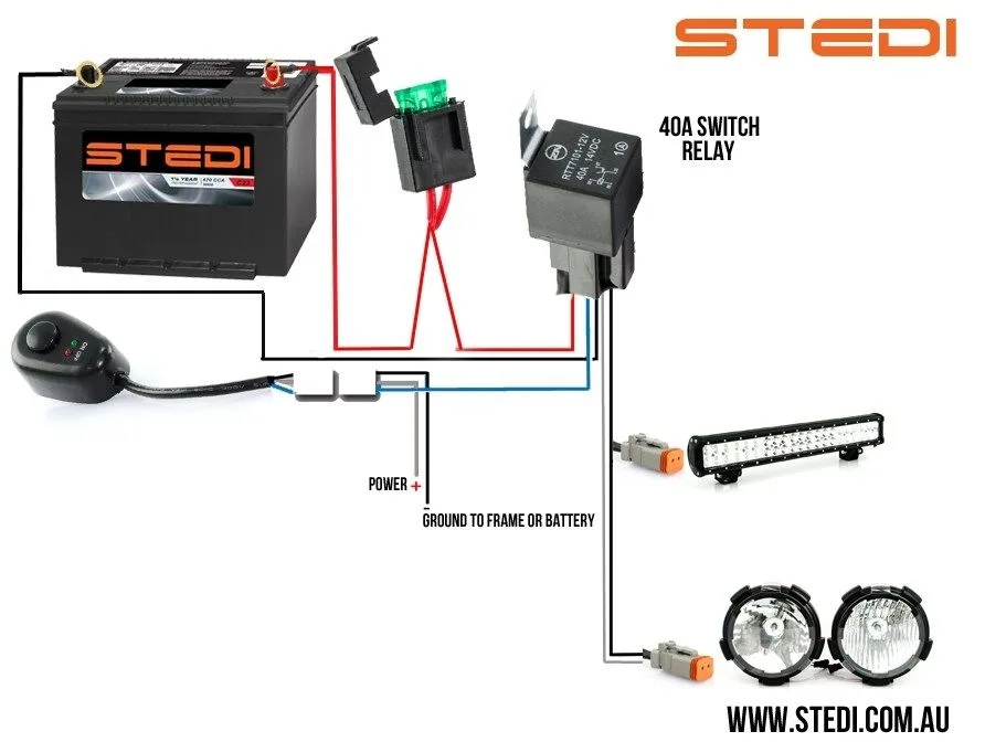 Diagram Led Light Bar Wiring Loom Diagram