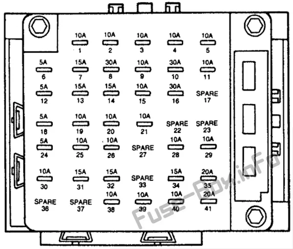 Diagram Lincoln Continental Fuse Box Diagram 2004