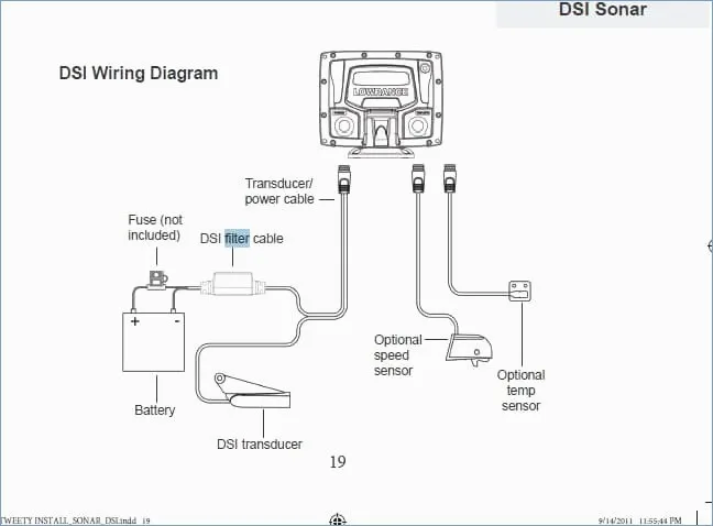 Diagram Lowrance Elite 7 Wiring Diagram