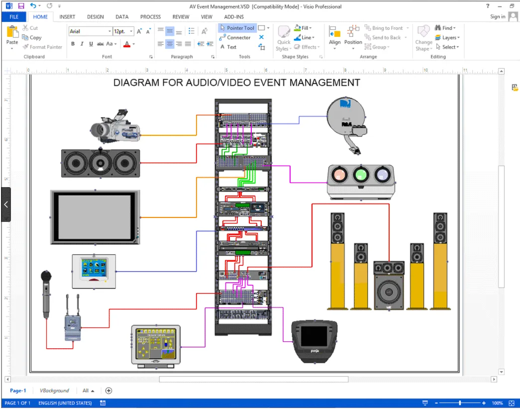 Diagram Make A Wiring Diagram In Visio