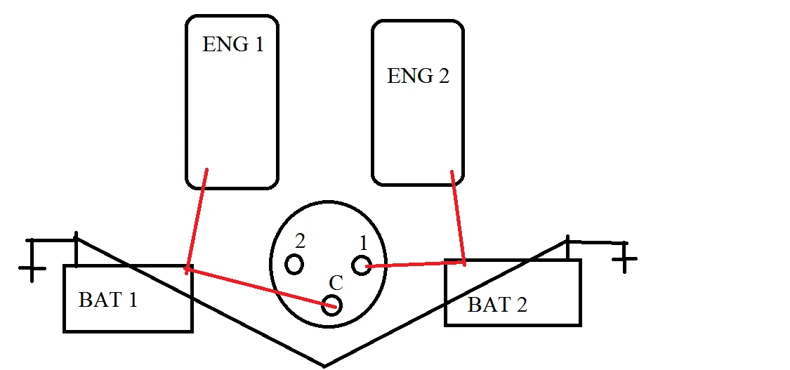 Diagram Marine Battery Switch Wiring Diagram