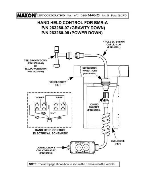 Diagram Maxon Bmr Wiring Diagram