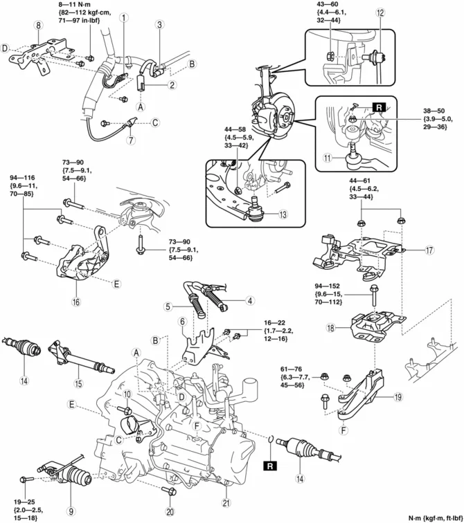 Diagram Mazda 3 Manual Transmission Diagram