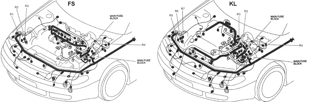 Diagram Mazda 626 Ge Fuse Box Diagram