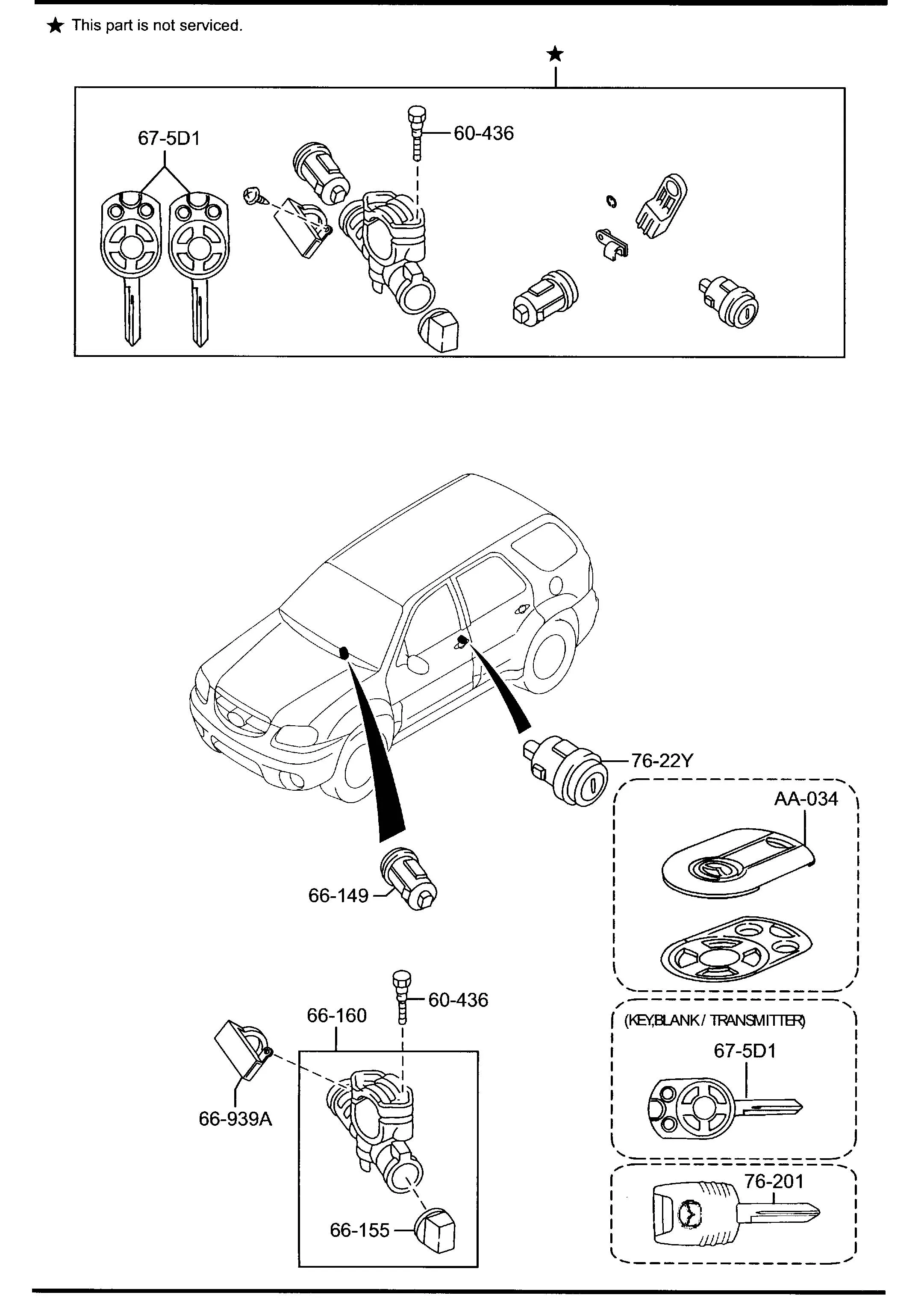 Diagram Mazda Tribute Enginepartment Diagram