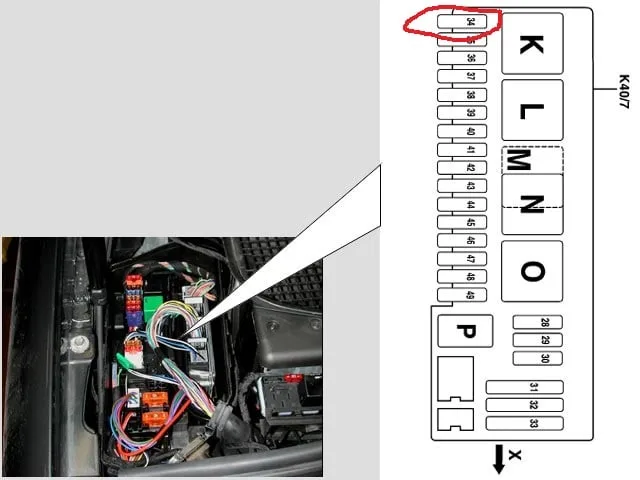 Diagram Mercedes Cl55 Fuse Diagram