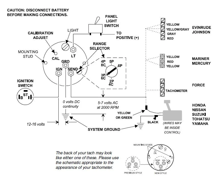Diagram Mercruiser Inboard Tachometer Wiring Diagram