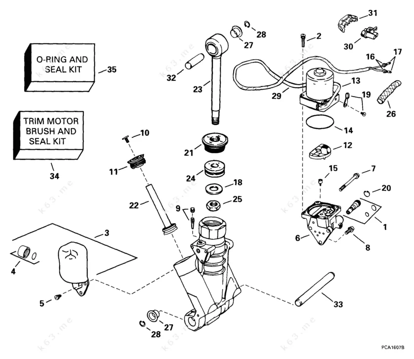 Diagram Mercruiser Power Trim Wiring Diagram