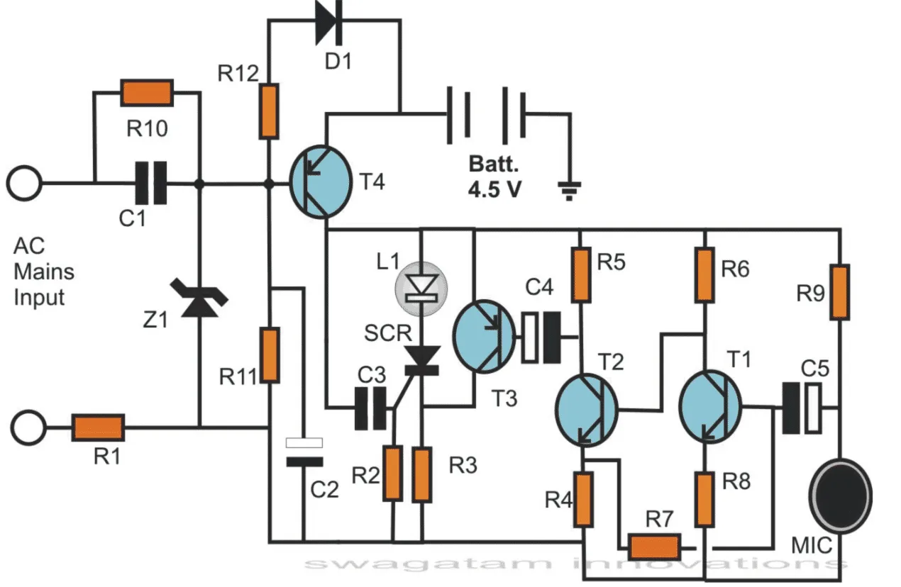 Diagram Mini Electronic Projects With Circuit Diagram
