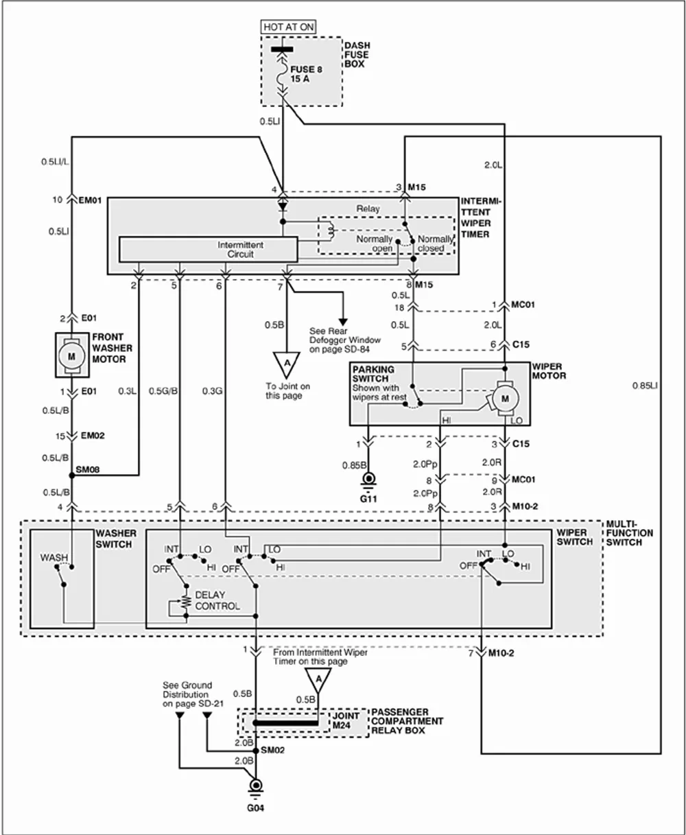 Diagram Mopar Intermittent Wiper Wiring Diagrams
