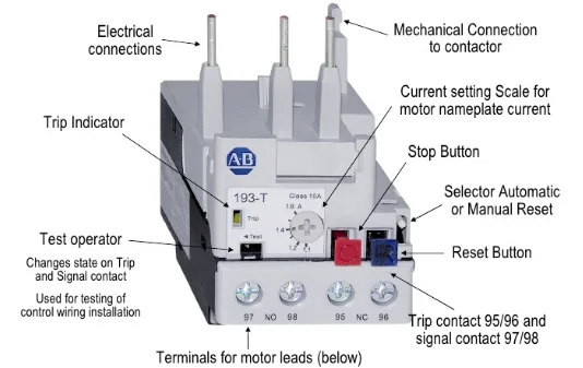Diagram Motor Overload Relay Wiring Diagrams