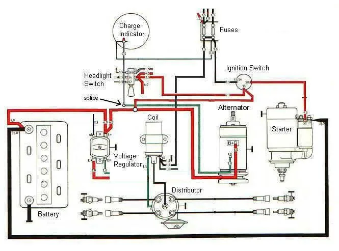 Diagram Motorcraft Alternator Wiring Diagram Engine