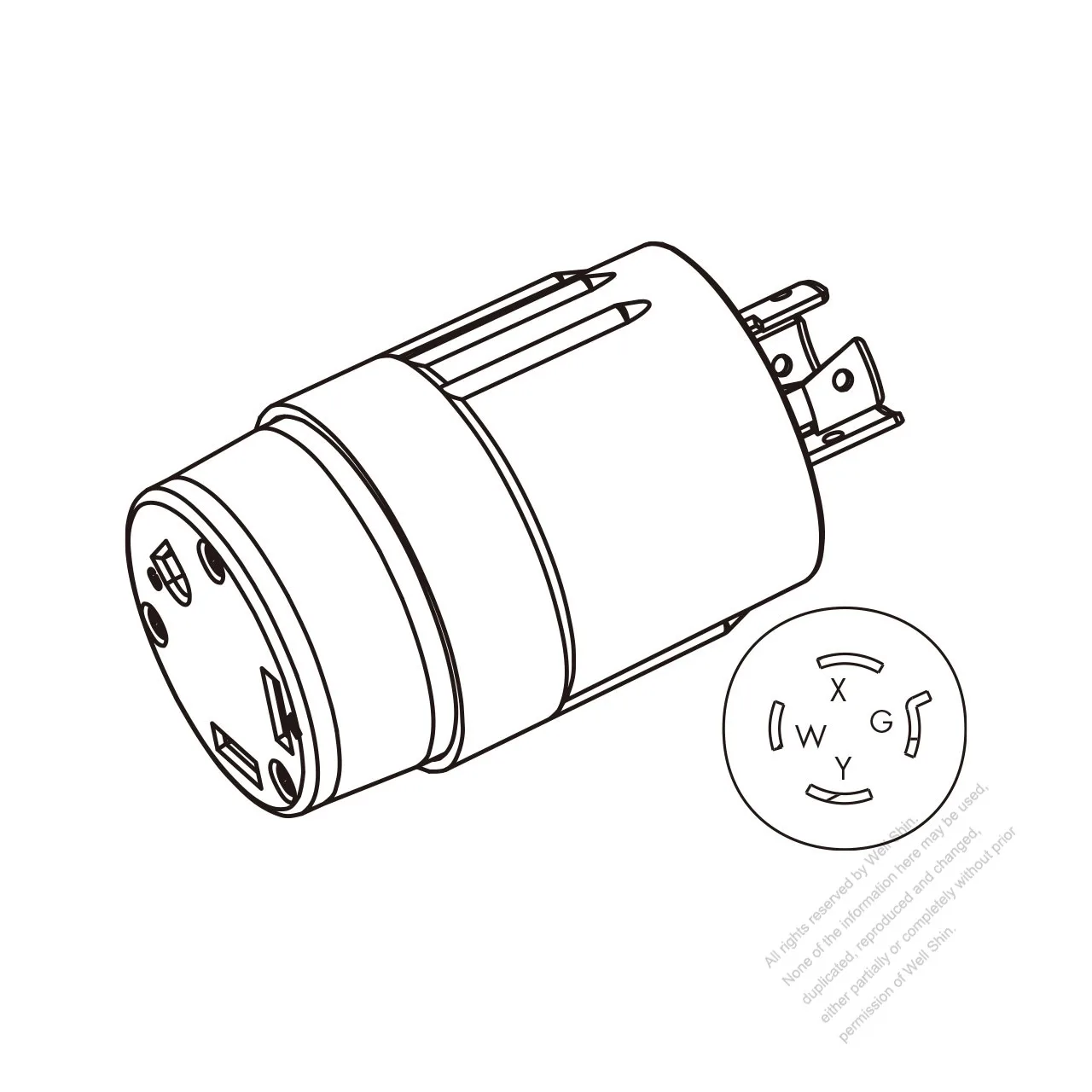 Diagram Nema 5 20R Diagram