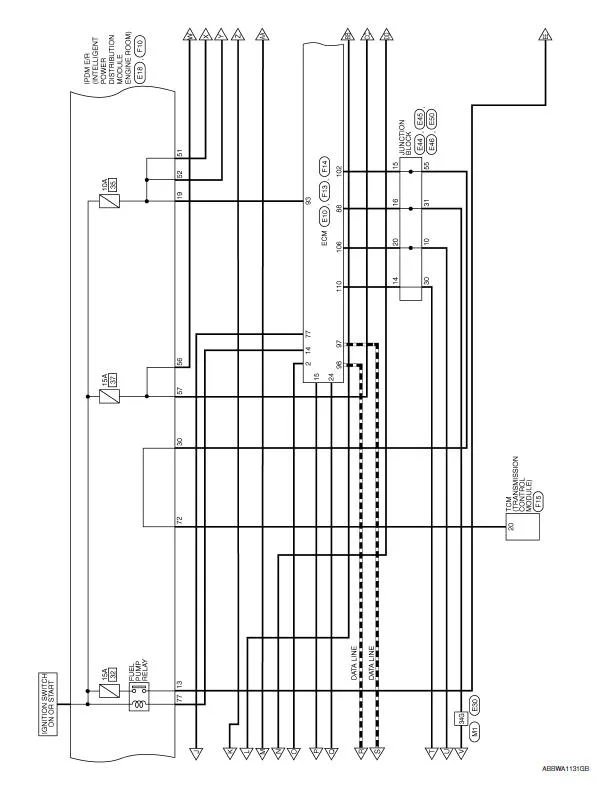 Diagram Nissan Maxima Wiring Diagram Manual