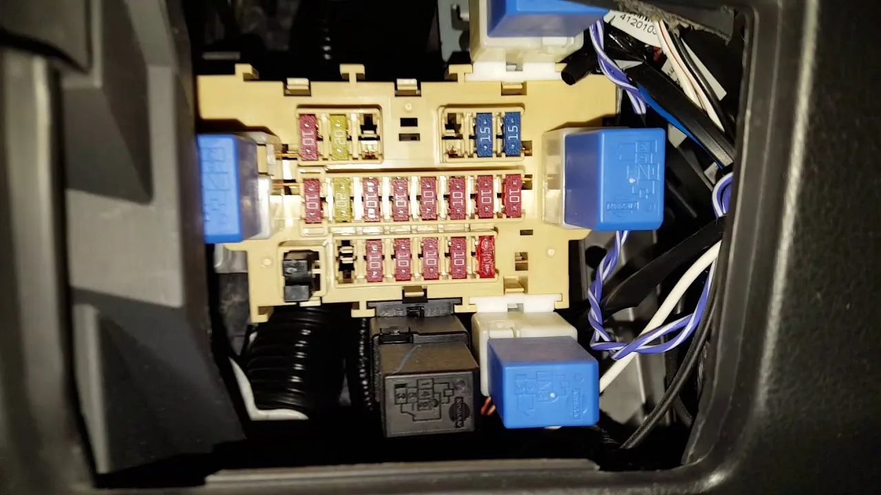 Diagram Nissan Rogue Fuse Panel Diagram