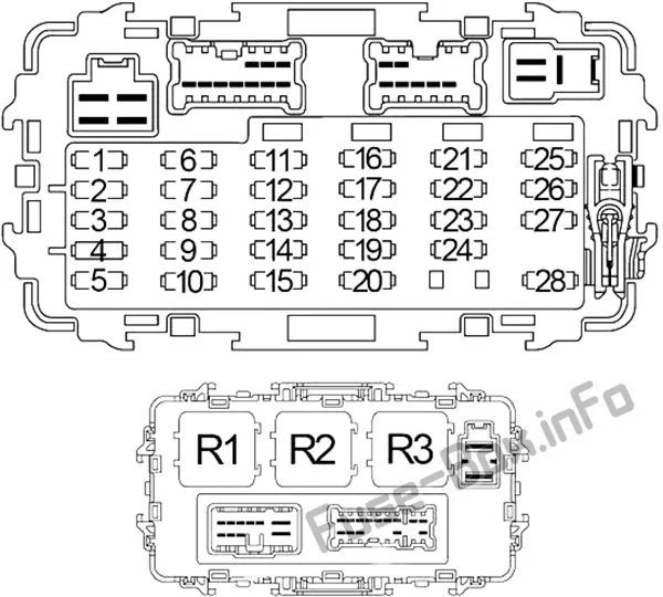 Diagram Nissan Xterra 2001 Fuse Box Diagram