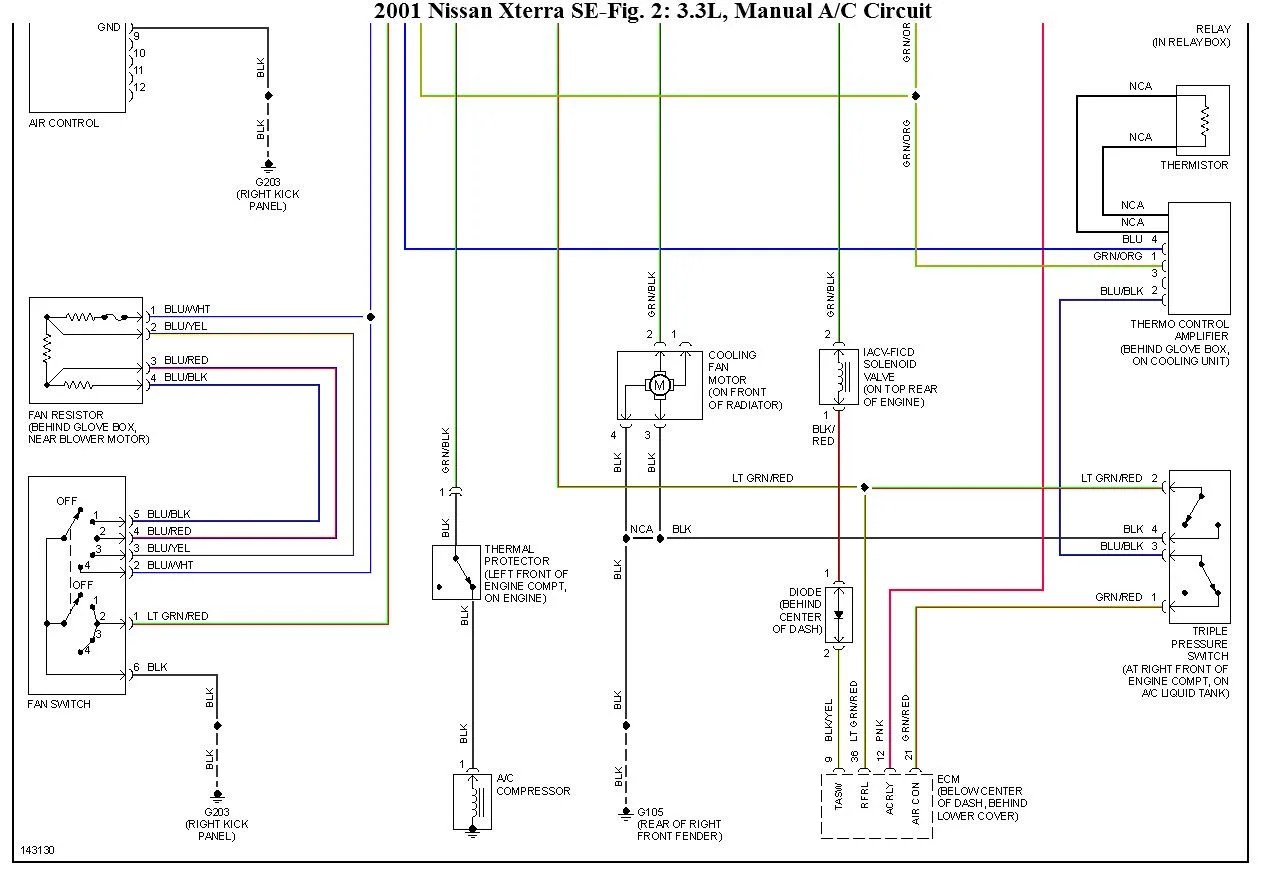 Diagram Nissan Xterra Ecm Wiring Diagram