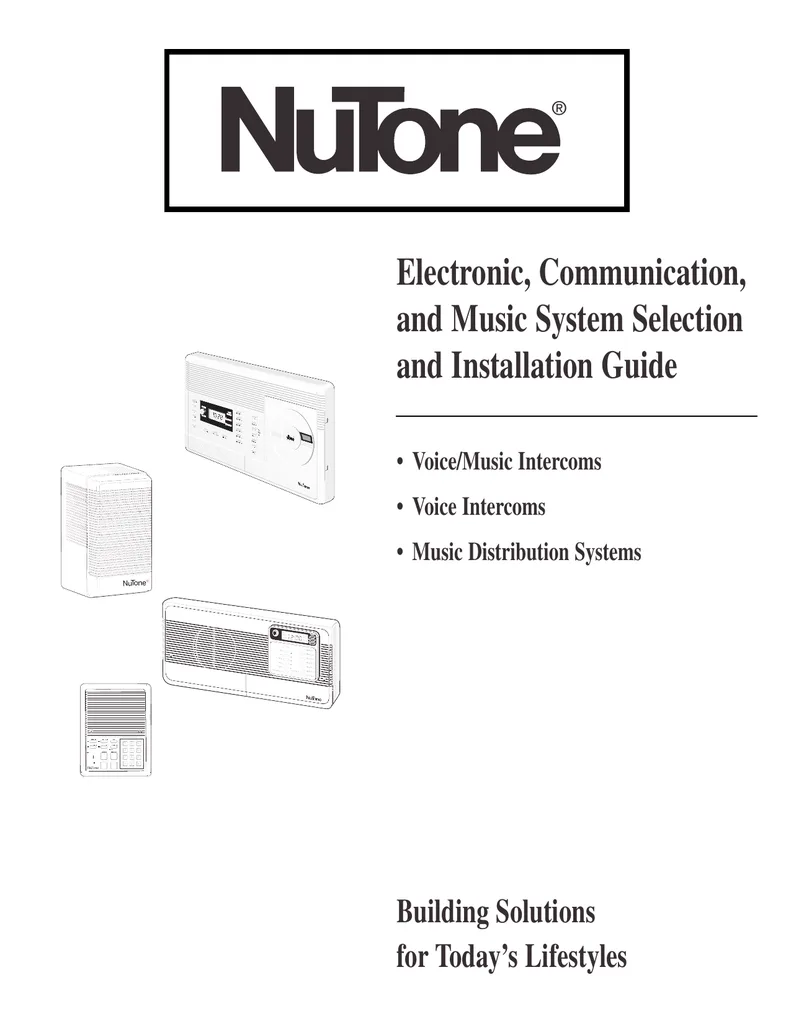 Diagram Nutone 3003 Wiring Diagram